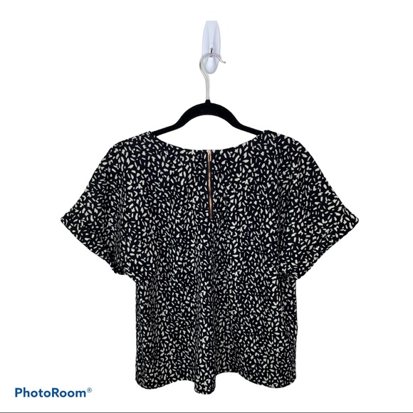 Nordstrom Tops - NORDSTROM Melloday Folded Cuff Back Zip Top